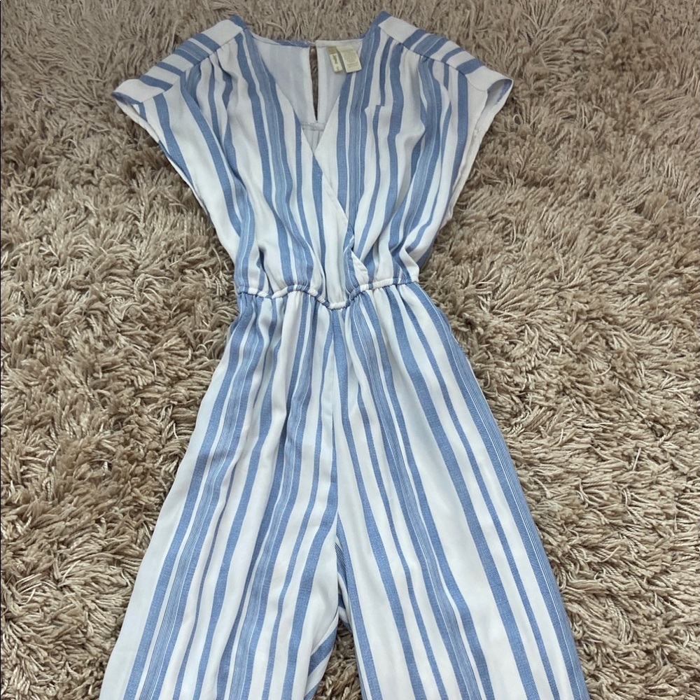Japna Italian blue/white striped jumper